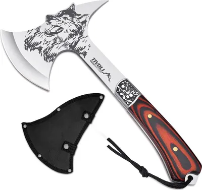 Obrázok produktu pre TIVOLI Campingaxt Outdoor Holz Survival Trekking Garten Axe