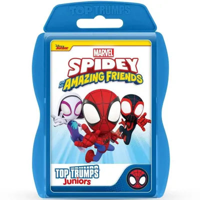 Obrázek produktu pro Winning Moves Karetní hra Spidey & Friends – Top Trumps Junior – vzdělávací hra pro děti
