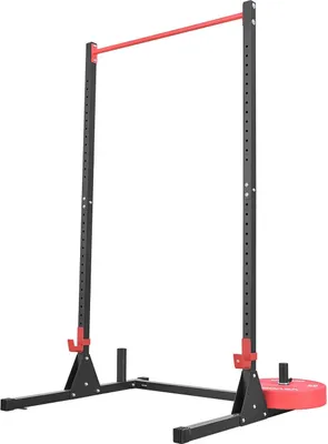 Obrázek produktu pro Power Cage Squat Rack, multifunkční posilovací zařízení pro bench press s 28stupňově nastavitelnými J-háky, posilovna pro silový trénink doma pro dřepy s činkou, kliky, vzpírání