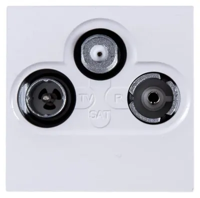 Image de Prise Tv R Sat Legrand Mosaic Prise Terminale Tv/radio/satellite - Legrand
