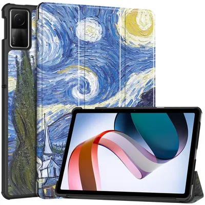 Zdjęcie produktu dla Pokrowiec ochronny na tablet Xiaomi Redmi Pad SE 2023 11 cali Slim Case z funkcją podstawki i automatycznym usypianiem/budzeniem