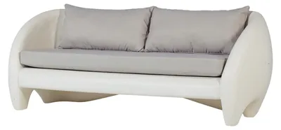 Produktbild von Viale Garten 2-Sitzer Lounge Sofa Faserpolymer Natur