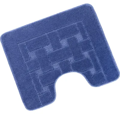 Immagine prodotto di Fodera per wc 60x50cm Rettangoli blu
