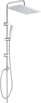 Immagine prodotto di Sistema doccia Doccia a pioggia Bagno Set doccia Colonna doccia con soffione in acciaio inox 35x25cm