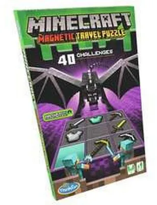 Image de ThinkFun - 76402 - Minecraft - Le jeu de voyage magnétique. Parfait pour le voyage et comme cadeau ! Un jeu de logique pas seulement pour les fans de Minecraft
