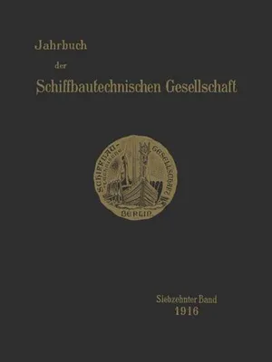 Obrázok produktu pre Jahrbuch der Schiffbautechnischen Gesellschaft