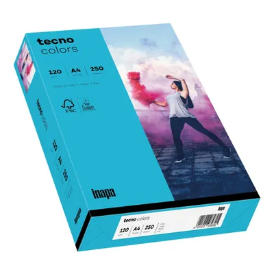 Produktbild von Kopierpapier Colors A4 120g 250BL blau
