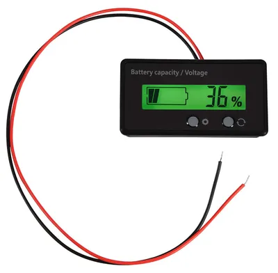 Obrázok produktu pre LCD displej s podsvietením, univerzálny merací prístroj kapacity batérie, tester, voltmeter monitor