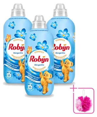 Produktbild von 3 x Robijn Wasverzachter Morgenfris - 1,1 l - Sparpackung - 3 Stücke