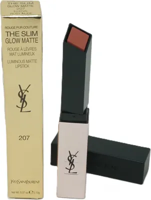 Obrázok produktu pre Yves Saint Laurent The Slim Glow Matte Lipstick Rúž na pery 2,1 g nelegálne Rosy Nude 207