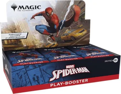 Produktbild von Magic: The Gathering Marvel's Spider-Man Play-Booster Display (30 Packs) Deutsch