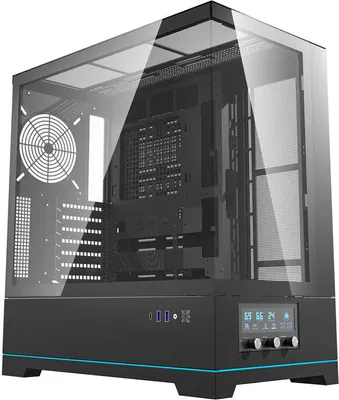 Produktbild von Darkflash DY451 Computergehäuse, Schwarz