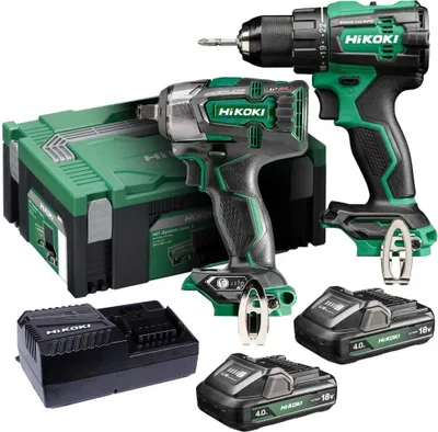 Zdjęcie produktu dla Zestaw Hikoki 18V Kc18Dewfz (Ds18Dd + Wh18Dd) 2X3,0Ah Hitsystem