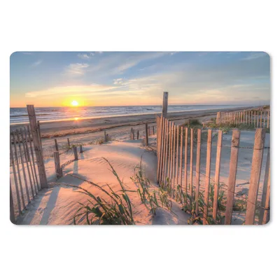 Produktbild von MuchoWow® Mauspad Mousepad Strand - Meer - Düne - Sonnenuntergang - Landschaft 27x18 cm - Mousepads - Maus Mat - Pad - Mausunterlage - Büroartikel - Desk Matten