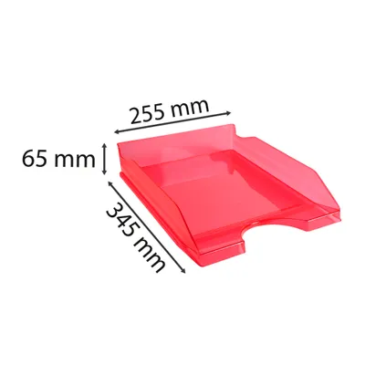 Produktbild von Exacompta 10x Briefablage Ecotray, Linicolor - Himbeerfarben - 12354D