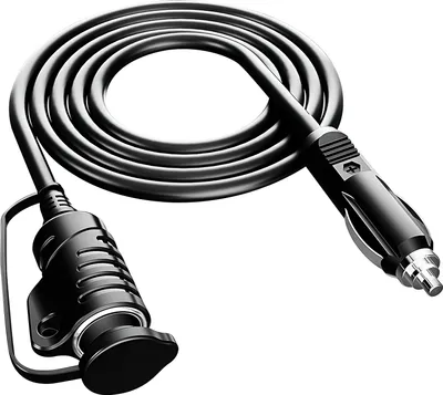 Obrázok produktu pre Avizar, predlžovacia zásuvka do auta 12-24V 15A medená 3,6 m, čierna