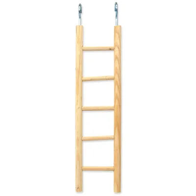 Obrázek produktu pro Žebřík BIRD JEWEL dřevěný 5 příček 34 cm