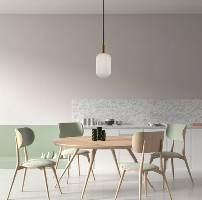 Immagine prodotto di Lampada a sospensione Italux DELLA 1 E27 oro 20 cm