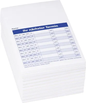 Immagine prodotto di 20XKönig & Ebhardt 8655651 Terminzettel A7 50Bl