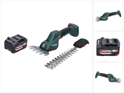 Zdjęcie produktu dla Akumulatorowe nożyce do trawy i krzewów Metabo SGS 18 LTX Q 18 V + 1x akumulator 4,0 Ah - bez ładowarki