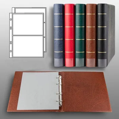 Produktbild von Prophila Collection Luxus-Banknoten-Ringbinder mit 20 Hüllen für 50 Banknoten
