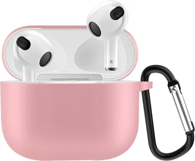 Image de Housse pour Apple AirPods 3 Silicone Case Cover Etui Bumper Housse de protection