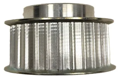 Imagen del producto de Polea para correa de distribución, diámetro: 5 mm, 28 dientes, correa de 10 mm, aluminio, modelo AT5, marca Ozdowski