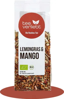 Produktbild von teeverliebt - Lemongras & MangoRooibostee| 100g