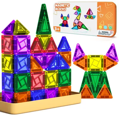 Immagine prodotto di Set di 26 Mini Blocchi Magnetici per Gioco Creativo
