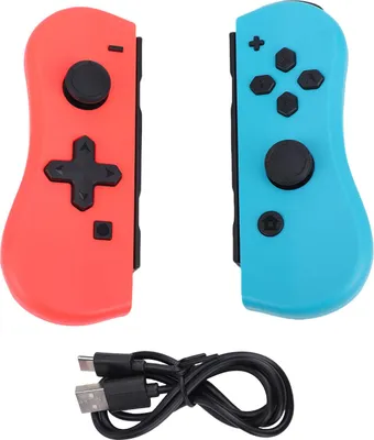 Zdjęcie produktu dla Bezprzewodowy kontroler pasujący do Switch 1 2 OrganicLED Lite Regulowane wibracje 6-osiowy żyroskop Lewy prawy kontroler gamepada