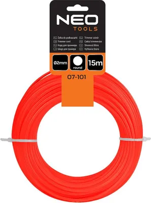 Obrázek produktu pro Strunová šňůra kulatá o průměru 2 mm a délce 15 m NEO TOOLS