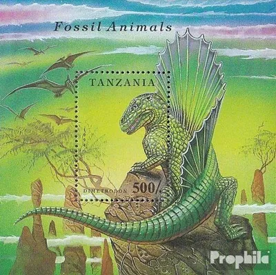 Produktbild von Briefmarken Tansania 1994 Mi Block250 (kompl.Ausg.) postfrisch Prähistorische Tiere