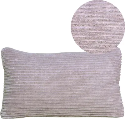 Produktbild von Geronimo | Dekokissen - Violett - 50x30 cm - Cordkissen - Maschinenwaschbar - Abnehmbarer Bezug - Antiallergisch