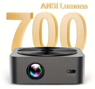 Imagen del producto de Proyector - Mini proyector - Sistema de cine en casa - Full HD 1080p - 700 lúmenes ANSI