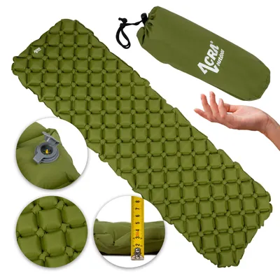 Zdjęcie produktu dla Materac dmuchany 190x58x5cm zielony