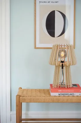 Produktbild von Nordlux Groa Tischleuchte Holz-Tischlampe E27 2213155014