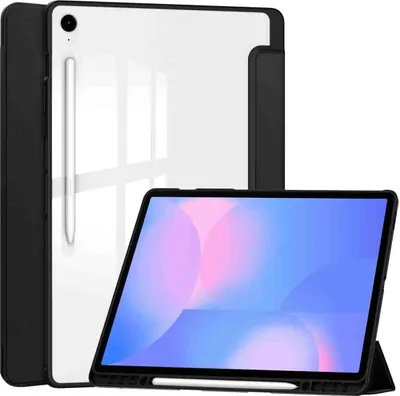Productafbeelding van imoshion Trifold Hardcase Bookcase voor de Samsung Galaxy Tab S10 FE Plus - Zwart