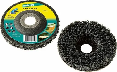 Produktbild von wolfcraft 1 Universal-Reinigungsscheibe Ø 125 x 22 mm