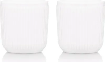 Image de 2 tasses à café double paroi 10cl blanc - Bodum - 12059-03 -