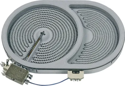 Produktbild von easyPART passend für 00670016 BOSCH Heizkörper Heizzone HiLight Zweikreis Kochfeld Siemens 670016