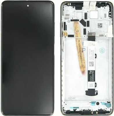 Produktbild von Original IPS LCD 120Hz Display Touchscreen Rahmen Schwarz für Xiaomi Poco X3 Pro