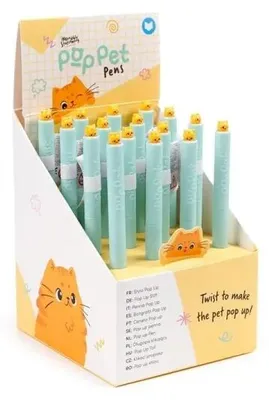 Produktbild von Kugelschreiber Cats (16 Stück) - Puckator