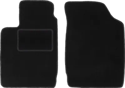 Immagine prodotto di Wielganizator tappetini auto velours anteriori adatto per Renault Clio II (1998-2005, hatchback) neri, set 2 pz, con fissaggi