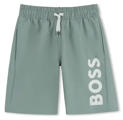 Productafbeelding van BOSS zwemshorts voor jongens, groen, maat 14 jaar