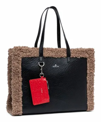 Produktbild von REPLAY Schultertasche Shopper Shoulder Bag Black schwarz