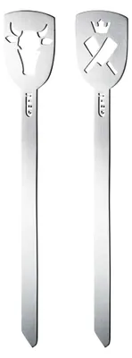 Zdjęcie produktu dla GEFU 15435, Stal nierdzewna, 190 mm, 33 mm, 2 mm, 2 szt.