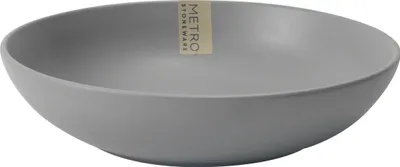Zdjęcie produktu dla Talerz głęboki Metro ø 22 cm, szary