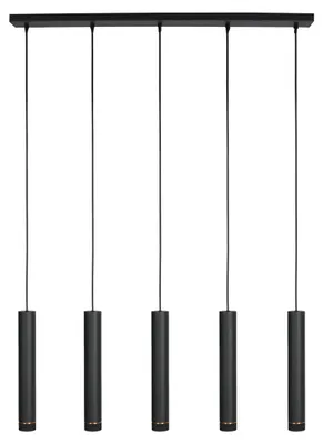 Obrázok produktu pre Závesná lampa - čierna - DownLume - plast kov - veľká jedálenská lampa - GU10 - 4216ZW - Steinhauer