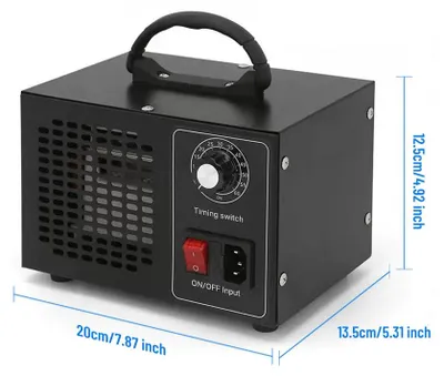 Produktbild von Ozonreiniger - Ozongenerator - 60 g/h - 220 V - 120 W - Für Räume über 61 m² - Geruchsentfernung - Geräuscharm