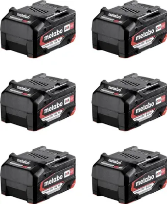 Obrázok produktu pre METABO Akumulátor pre akumulátorové náradie Sada Li-Power 6 × Li-Power Akkupack 18 V/5,2 Ah
